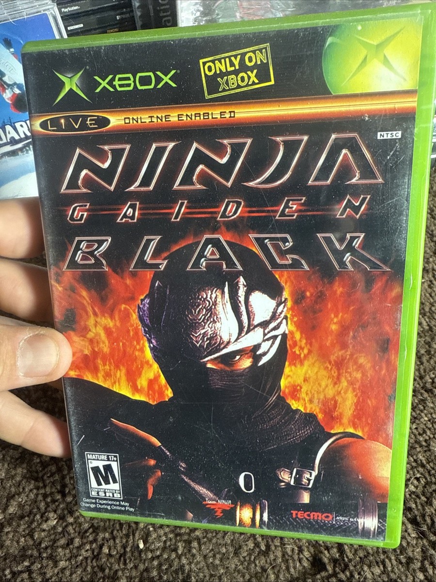 Ninja Gaiden Black Original Xbox Game Complete With Manual And