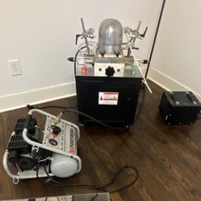 Industrial Baseball Cap Hat Blocking Steam Machine 