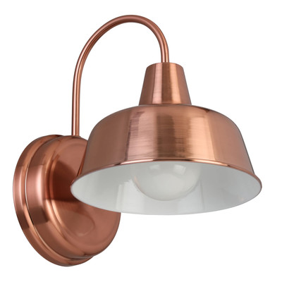 Mason Barn Light Indoor/Outdoor Wall Mount Modern Industrial Farmhouse Wall L...