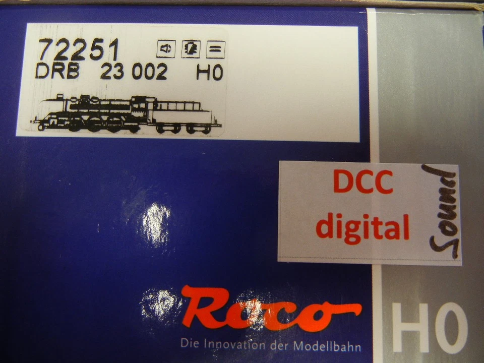 Roco 72251 BR 23 002 DRG, DCC Digital + Sound,Wagner Bleche - Bild 2 von 4