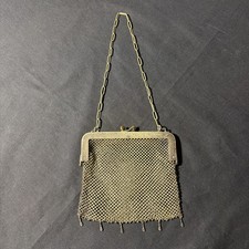 1920s ART DECO GERMAN SILVER Ladies MESH PURSE