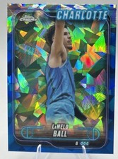 LaMelo Ball 2025 Topps Chrome Sapphire Edition #3 Charlotte Hornets