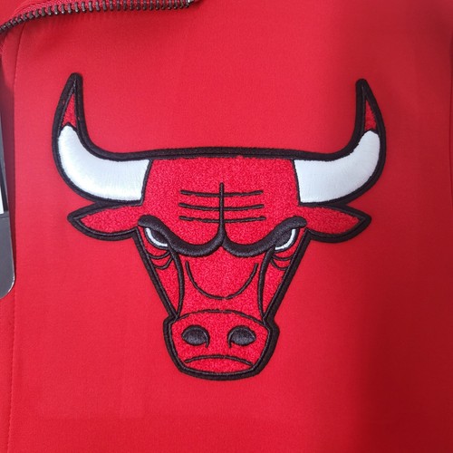 Pro Standard Jacket Men's XL Red Polyester Full Zip Chicago Bulls NBA Sportswear - Picture 7 of 19