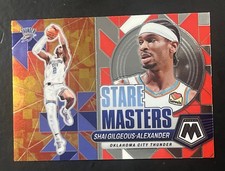 2023-24 Panini Mosaic Shai Gilgeous-Alexander Stare Masters #4 Thunder