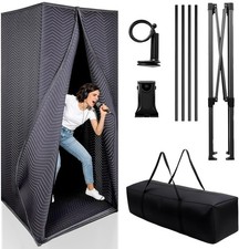 Maeklon Portable Recording Booth, 78  31  31In Foldable Soundproof Shield