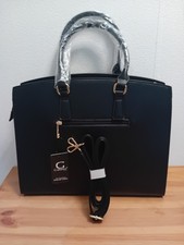 Sac à Main Femme Gallantry - Cuir PU Léopard - Bandoulière Glamour - 19x19x7 Cm - Neuf Avec étiquettes