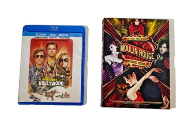 Moulin Rouge 2 DVD Set & Once Upon A Time In Hollywood BluRay ONLY