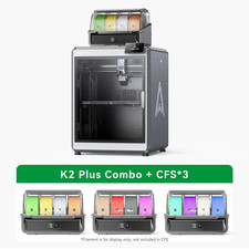 On Sale! Creality K2 Plus Combo 3D Printer 600mm/s Multi-Color Printing w/ CFS*3