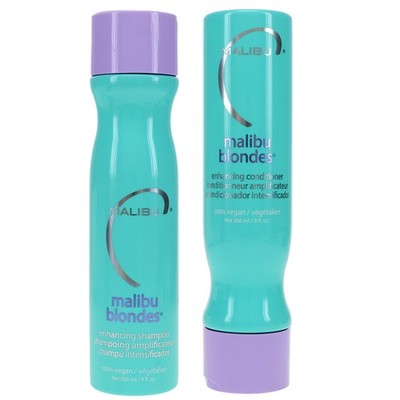 Malibu   Blondes Wellness Best Shampoo & Conditioner   9oz   AUTHENTIC