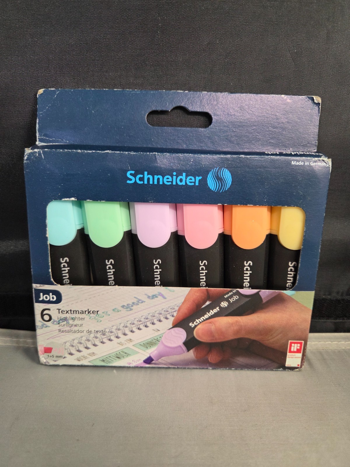 Marker 6/pk Rectangular Assorted School Office
