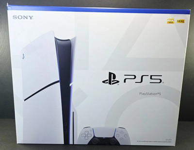 Sony PlayStation 5 PS5 Slim Disc Edition 1TB White Console CFI-2015