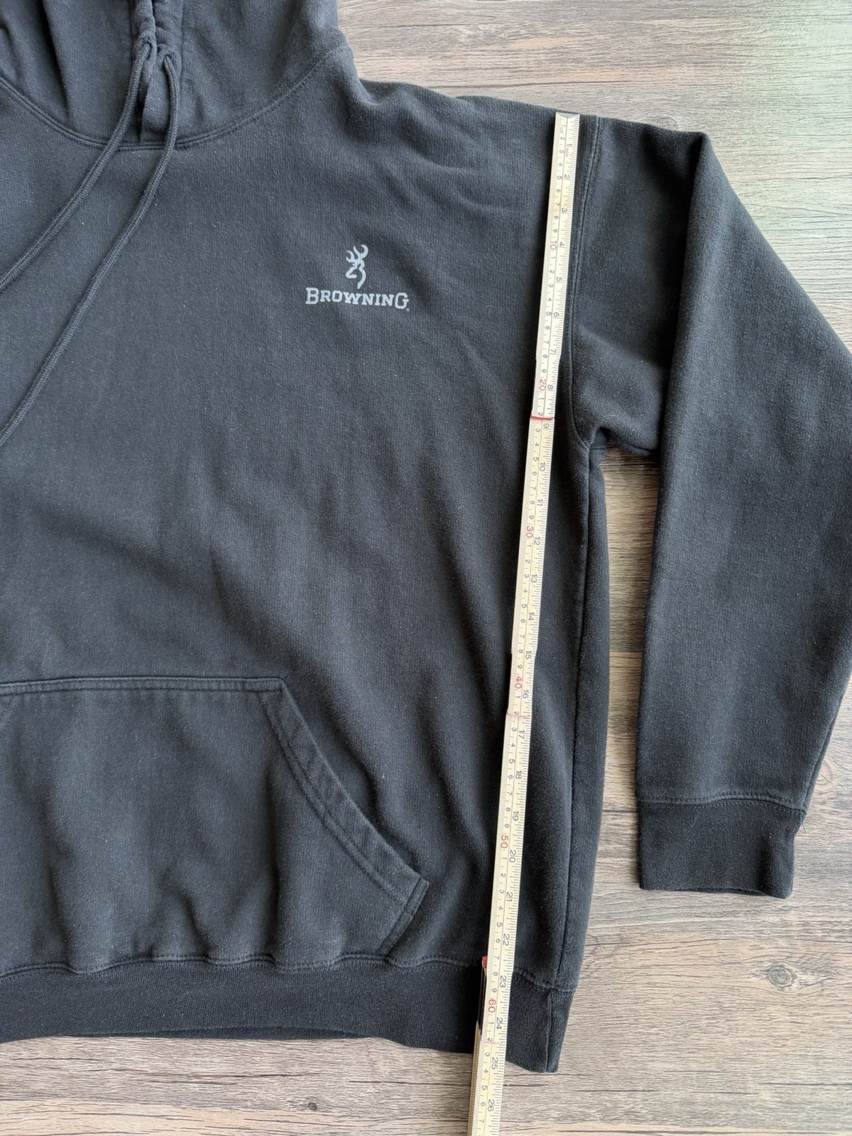 Browning Hoodie Men XL Hunting Outdoors Heavyweight USA Flag Graphic Pullover thumbnail 10