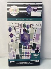 The Happy Planner Stargazer Sticker Book 567 Pcs Planner Stickers Missing 1