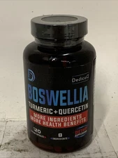 One Dedica Boswellia, Turmeric & Quercetin 120ct BB08/27
