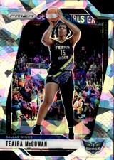 2024 Panini Prizm WNBA Ice #105 Teaira McCowan WINGS