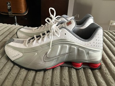 Nike Shox R4 Retro OG 2019 Sneakers BV1111-100 Men's - RARE Color & Size 14 !!