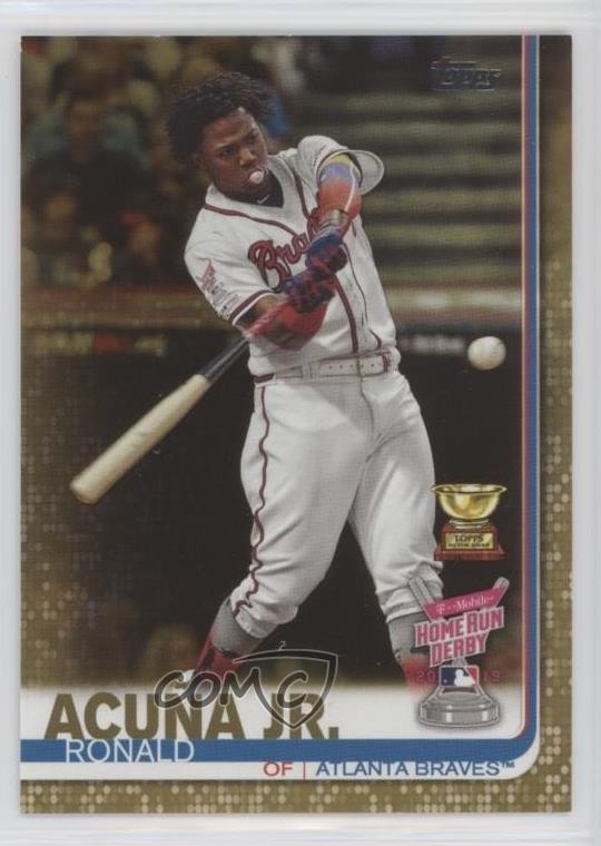 2019 Topps Update Home Run Derby Gold 1934/2019 Ronald Acuna Jr #US271