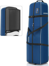 Golf Travel Bag w Wheels Soft-Sided 900D Oxford Padded Club Protection