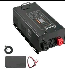 6000W Pure Sine Wave Inverter Charger DC 48V to AC 120V Power Inverter