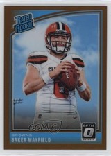 2018 Donruss Optic Rated Rookie Bronze Prizm Baker Mayfield #153 13r6