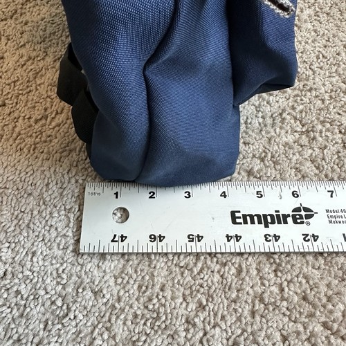 Vintage Jansport Notre Dame Day Mini Backpack Bag Navy Green Fighting Irish Rare - Picture 13 of 14