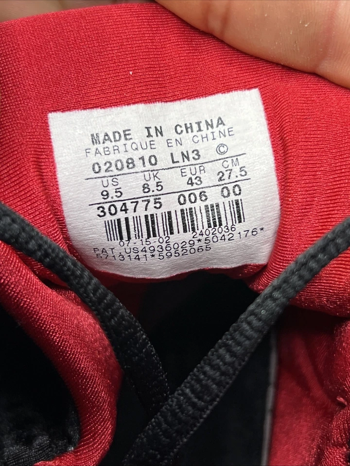 Jordan 7 Retro Raptor 2002 Talla 9.5 Nuevo 304775-006 Con Caja Original Foto 3 de 4