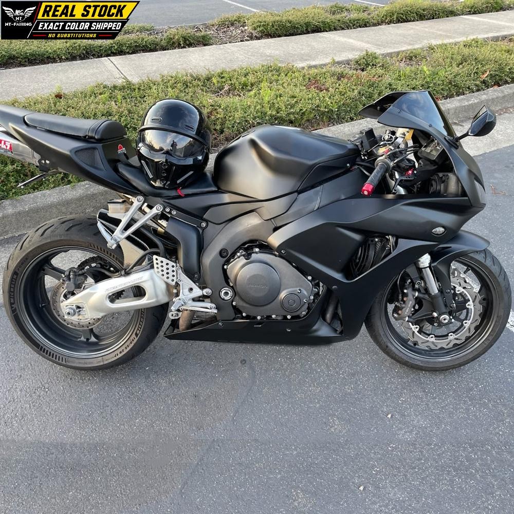 FTA Injection Matte Black Fairing Fit for 2006 07 Honda CBR 1000RR