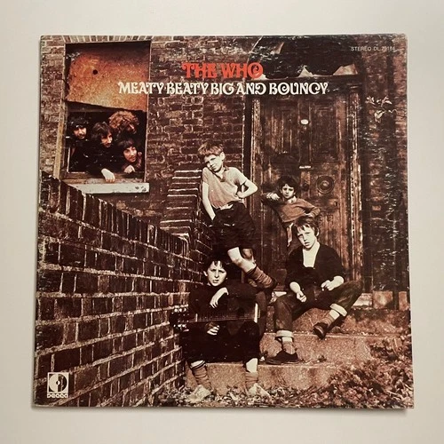 THE WHO "MEATY BEATY BIG AND BOUNCY" 1971 USA DECCA LP w/ORIGINAL GATEFOLD COVER