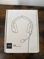 Bose A30 Aviation Headset Bluetooth (A30-BT) Dual Ga Plug – NEW