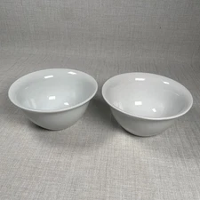 Jobar International 13225 6.5” Cereal White Bowls Set Of 2