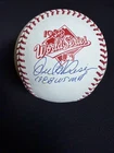Orel Hershiser Signed '88 World Series Baseball 1988 WS MVP" Beckett Witnessed