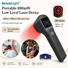 20 Diodes Cold Laser Therapy 650nm 808nm for Sciatica Arthritis and Joint Pain