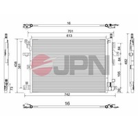 JPN Kondensator, Klimaanlage 60C9148-JPN FüR Volvo