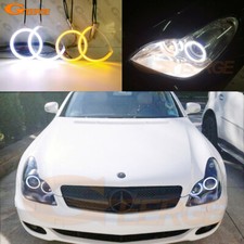 For Mercedes Benz Cls W219 C219 Aw Switchback Ultra Bright Led Angel Eyes Light For Mercedes Benz Cls W219 C219 Aw Switchback Ultra Bright Led Angel Eyes Light