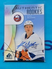 24/25 Sp Game Used Blue Auto Kyle MacLean -New Youk Islanders #205