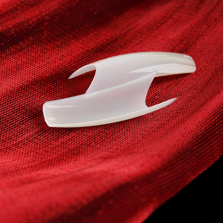 500pcs Half Cover False Nails French Acrylic Fake Nail Art Artificial Tips PS13 - Image 4 of 4