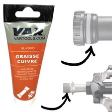 Var Fahrrad MTB Ebike Anti Seize Kupfer Montagepaste Titan Stahl Alu Lager Pedal