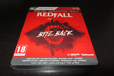 REDFALL BITE BACK UPGRADE STEELBOOK  XBOX SERIES X S NEW SEALED