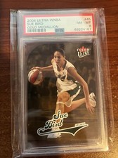 2004-05 Fleer Ultra WNBA Gold Medallion #45 Sue Bird PSA 8 Seattle Storm FHOF