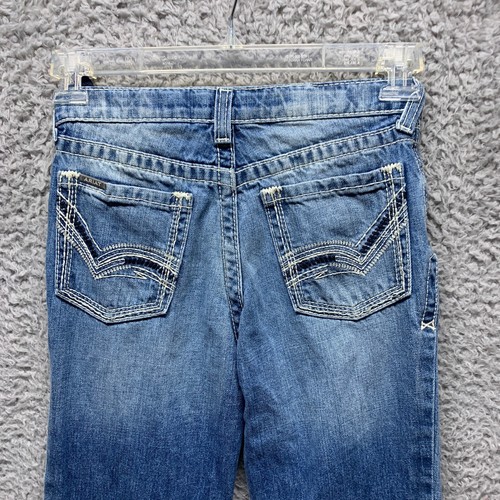 Ariat B4 Relaxed Boys Size 12 Jeans MX06F16NY Slim Fit Denim Pants Youth Cowboy - Picture 8 of 13
