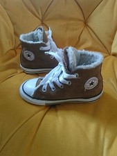Boys / Girls Winter Leather Convers  Size UK 7 Unisex
