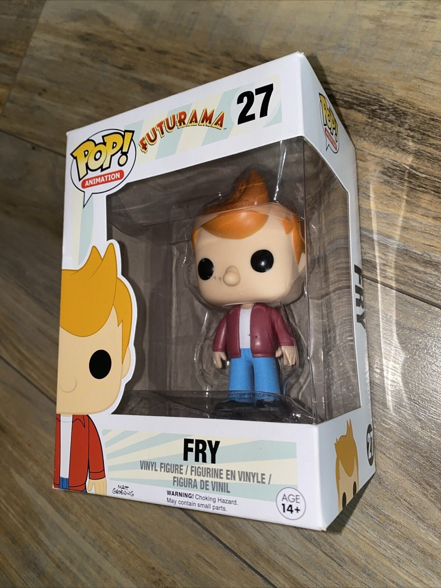 FUNKO Pop! Animation Futurama Fry 27 Vinyl Figurine Rare De Collection