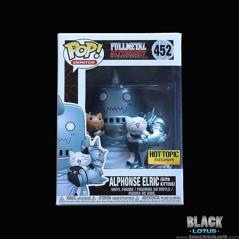 Funko Pop Blemished! Alphonse Elric Kittens Fullmetal Alchemist Hot Topic Pop