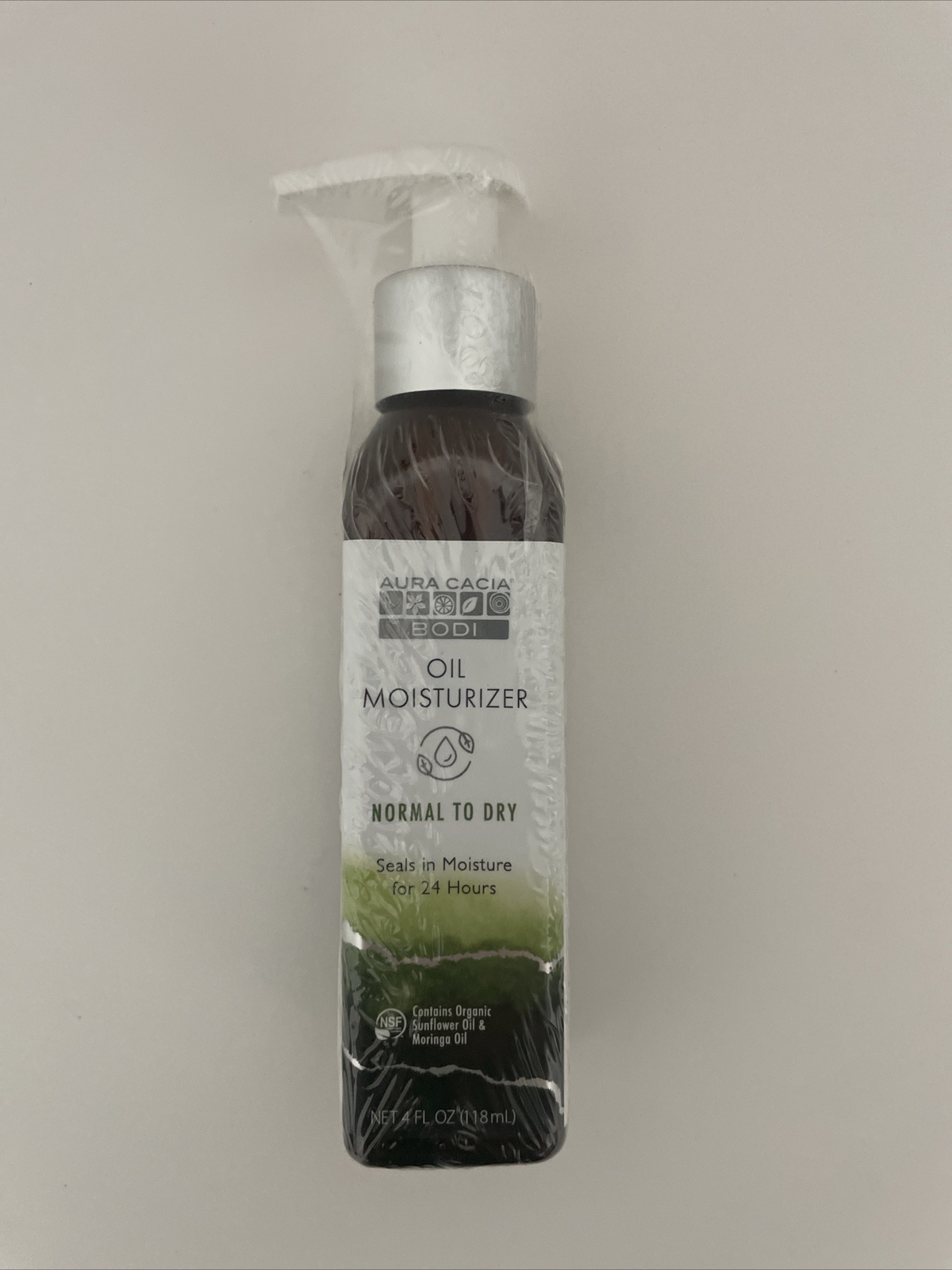 New Sealed Aura Cacia Bodi Normal to Dry Skin Oil Moisturize