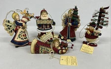 Details For Your Home Lot of (5) Christmas Tree Ornaments Assortment