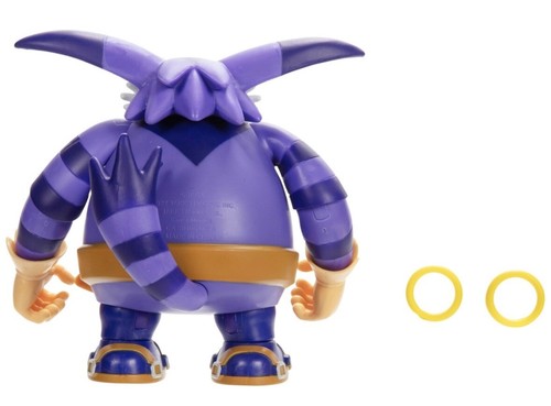 Sonic The Hedgehog Wave 11 Big the Cat with Two Rings 4" Figure Brand New - Picture 2 of 4