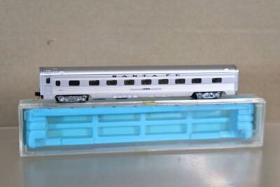 Atlas Rivarossi 2661 n Spur Santa Fe At&sf Budd Express Coach 1464 Og