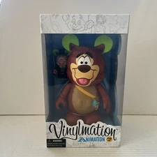 Disney Vinylmation Animation #2 Humphrey Bear 9" w/ Woodlore 3" LE 1200 Rare New