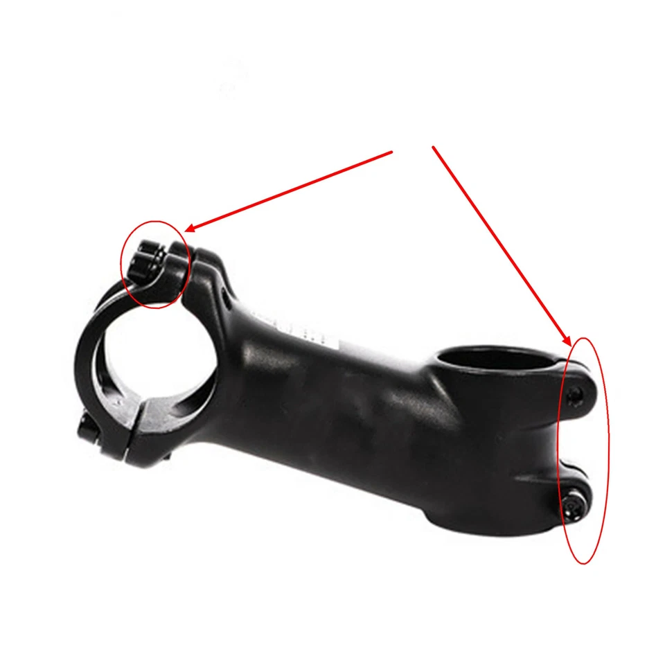 M5x16mm Super Light Bike Stem Bolts Taper Head Bicycle Conical With Washers 6pcs - Image 3 of 3