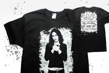 VILLE VALO Cigarette HIM His Infernal Majesty Pretending Lyric Goth Metal Shirt